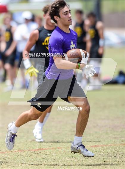 Thumbnail 1 in Notre Dame Prep vs. Horizon (GBAC 7-on-7) photogallery.
