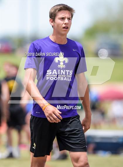Thumbnail 2 in Notre Dame Prep vs. Horizon (GBAC 7-on-7) photogallery.