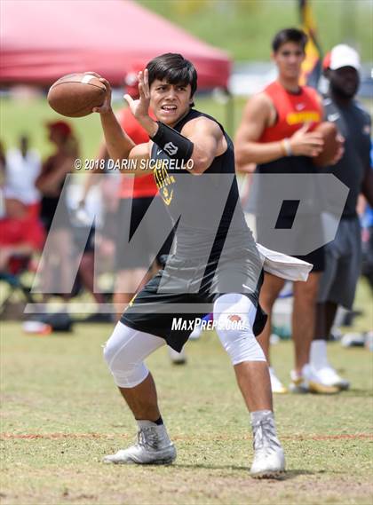 Thumbnail 3 in Notre Dame Prep vs. Horizon (GBAC 7-on-7) photogallery.