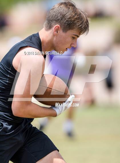 Thumbnail 1 in Notre Dame Prep vs. Horizon (GBAC 7-on-7) photogallery.
