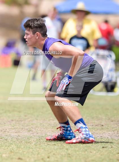 Thumbnail 2 in Notre Dame Prep vs. Horizon (GBAC 7-on-7) photogallery.