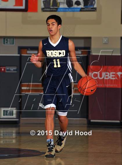 Thumbnail 1 in Harvard-Westlake vs. St. John Bosco (MaxPreps Holiday Classic Gatorade Championship) photogallery.