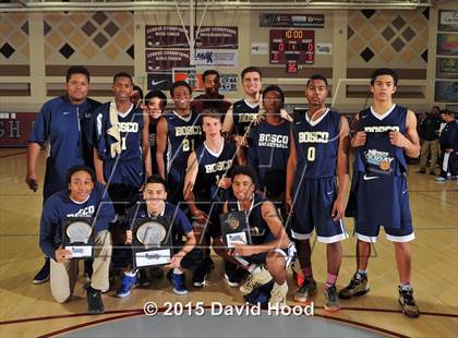 Thumbnail 1 in Harvard-Westlake vs. St. John Bosco (MaxPreps Holiday Classic Gatorade Championship) photogallery.