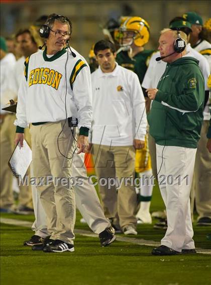 Thumbnail 2 in Tesoro @ Edison (CIF SS Playoffs) photogallery.