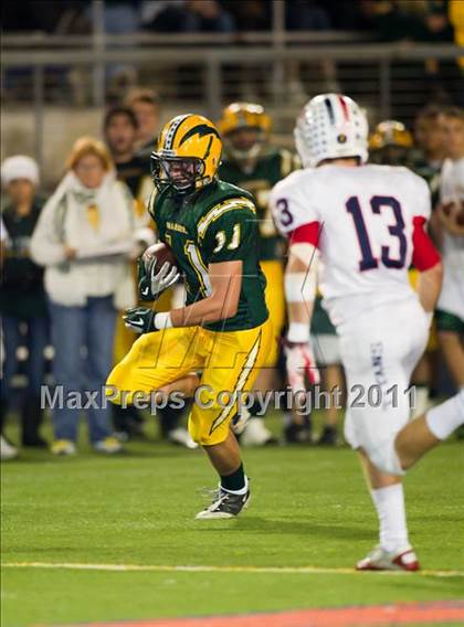 Thumbnail 2 in Tesoro @ Edison (CIF SS Playoffs) photogallery.