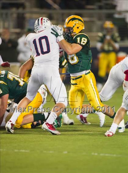 Thumbnail 2 in Tesoro @ Edison (CIF SS Playoffs) photogallery.