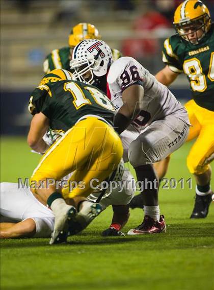Thumbnail 2 in Tesoro @ Edison (CIF SS Playoffs) photogallery.