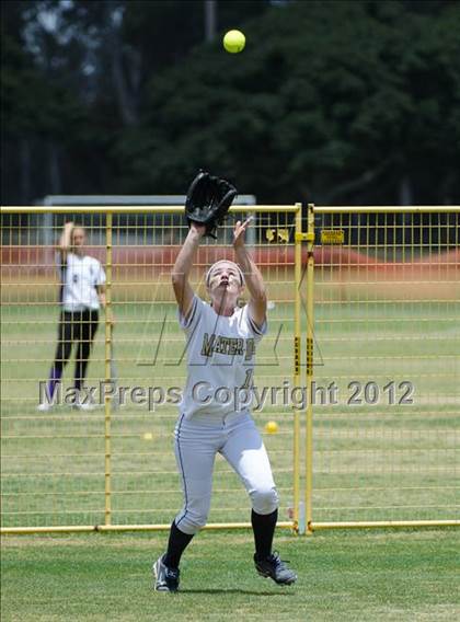 Thumbnail 1 in Mater Dei vs Madison (CIF SDS D4 Final) photogallery.