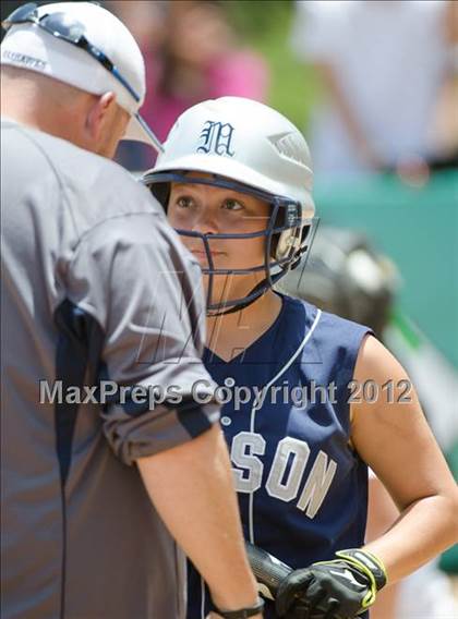 Thumbnail 2 in Mater Dei vs Madison (CIF SDS D4 Final) photogallery.