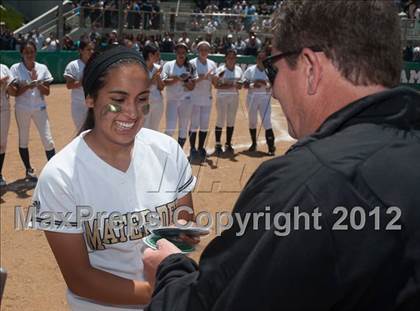 Thumbnail 3 in Mater Dei vs Madison (CIF SDS D4 Final) photogallery.