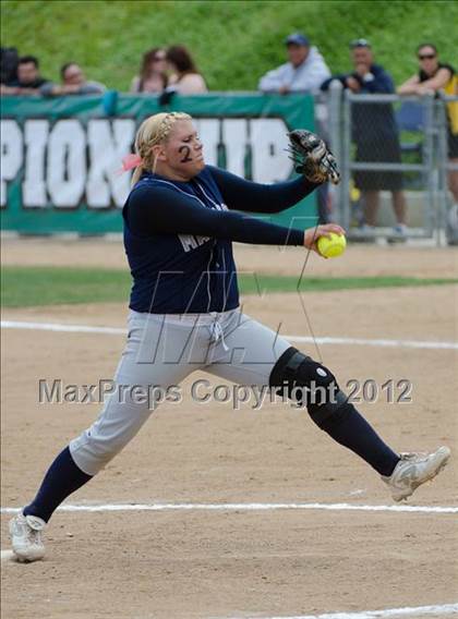 Thumbnail 1 in Mater Dei vs Madison (CIF SDS D4 Final) photogallery.
