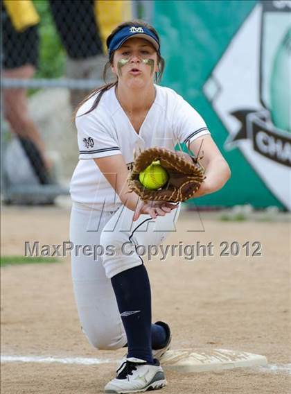 Thumbnail 3 in Mater Dei vs Madison (CIF SDS D4 Final) photogallery.