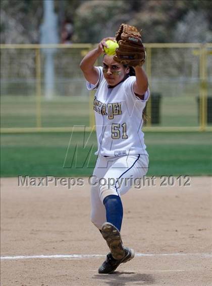 Thumbnail 1 in Mater Dei vs Madison (CIF SDS D4 Final) photogallery.