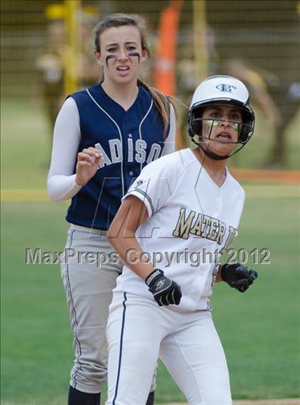 Thumbnail 1 in Mater Dei vs Madison (CIF SDS D4 Final) photogallery.