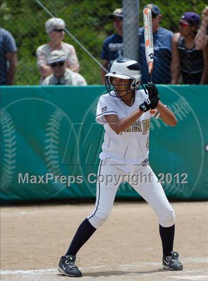Thumbnail 2 in Mater Dei vs Madison (CIF SDS D4 Final) photogallery.