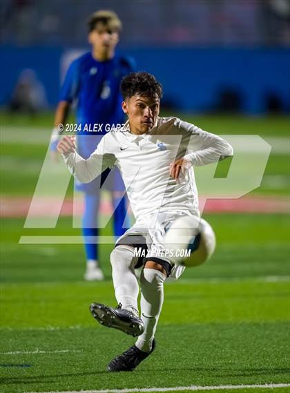 Thumbnail 1 in Navasota vs. San Elizario (UIL 4A Soccer Semifinal) photogallery.