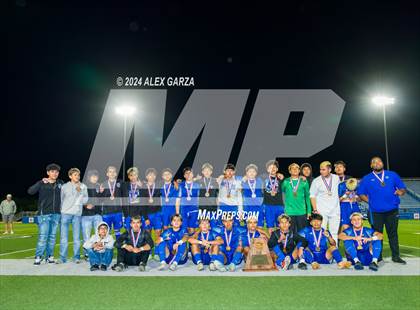 Thumbnail 3 in Navasota vs. San Elizario (UIL 4A Soccer Semifinal) photogallery.