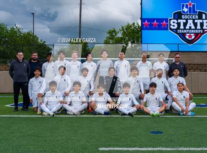 Thumbnail 3 in Navasota vs. San Elizario (UIL 4A Soccer Semifinal) photogallery.