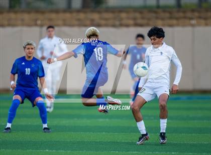 Thumbnail 3 in Navasota vs. San Elizario (UIL 4A Soccer Semifinal) photogallery.