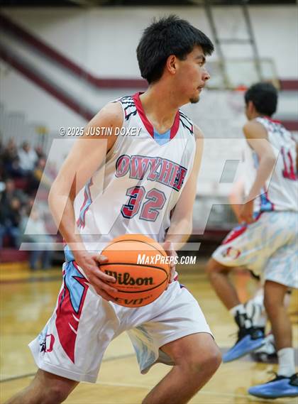 Thumbnail 2 in Lund vs. Owyhee (NIAA 1A East League Semifinals) photogallery.