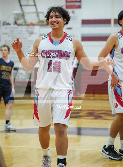 Thumbnail 3 in Lund vs. Owyhee (NIAA 1A East League Semifinals) photogallery.