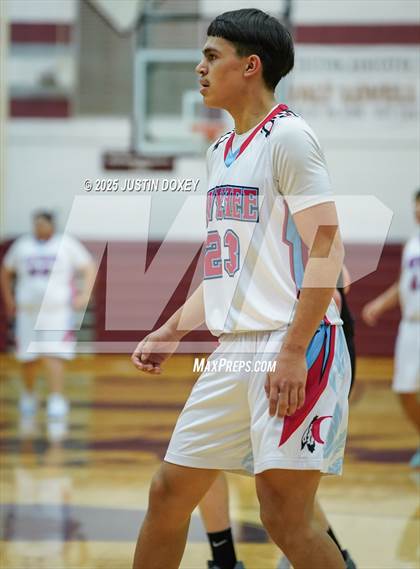 Thumbnail 1 in Lund vs. Owyhee (NIAA 1A East League Semifinals) photogallery.