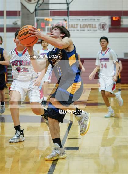 Thumbnail 2 in Lund vs. Owyhee (NIAA 1A East League Semifinals) photogallery.
