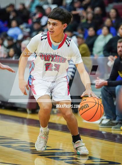 Thumbnail 2 in Lund vs. Owyhee (NIAA 1A East League Semifinals) photogallery.