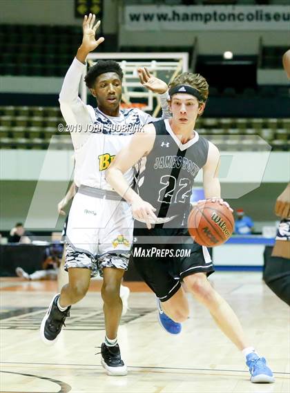 Thumbnail 1 in Jamestown vs Bethel  (Iverson Holiday Crossover Showcase) photogallery.