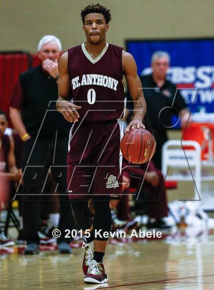 Thumbnail 1 in Corona del Sol vs St. Anthony (Hoophall West Invitational) photogallery.