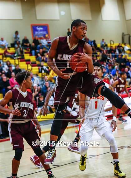 Thumbnail 1 in Corona del Sol vs St. Anthony (Hoophall West Invitational) photogallery.