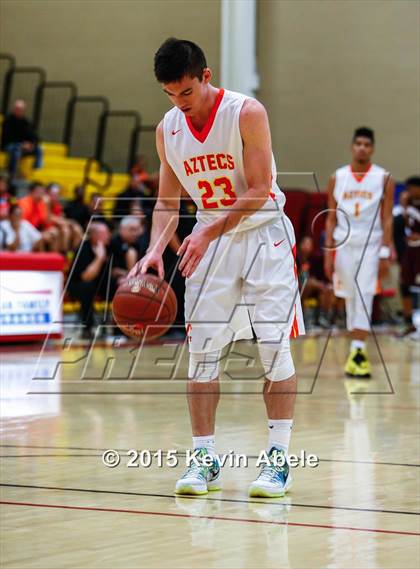 Thumbnail 3 in Corona del Sol vs St. Anthony (Hoophall West Invitational) photogallery.
