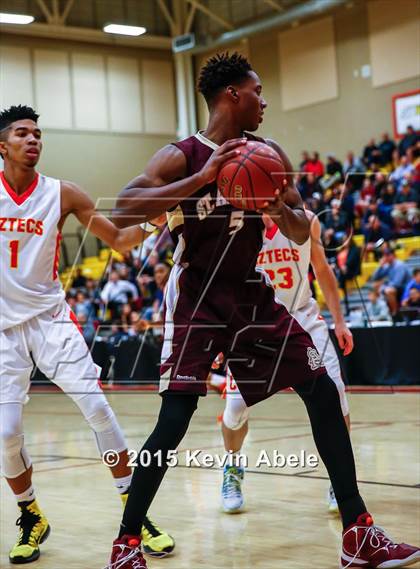 Thumbnail 3 in Corona del Sol vs St. Anthony (Hoophall West Invitational) photogallery.