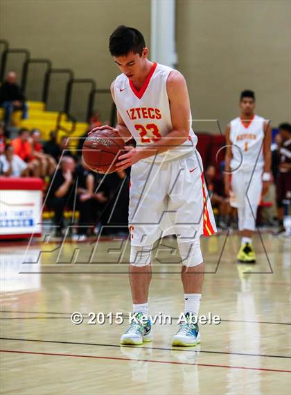 Thumbnail 2 in Corona del Sol vs St. Anthony (Hoophall West Invitational) photogallery.