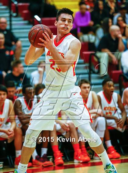 Thumbnail 3 in Corona del Sol vs St. Anthony (Hoophall West Invitational) photogallery.