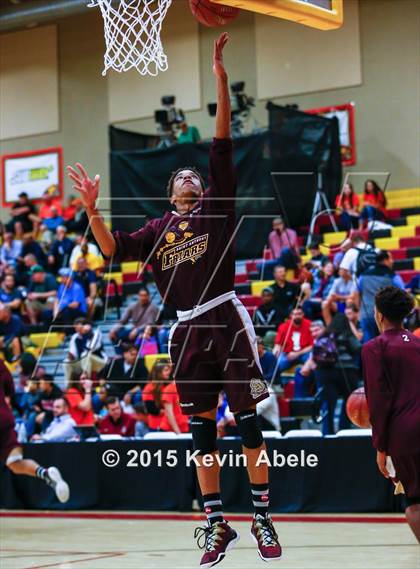 Thumbnail 2 in Corona del Sol vs St. Anthony (Hoophall West Invitational) photogallery.