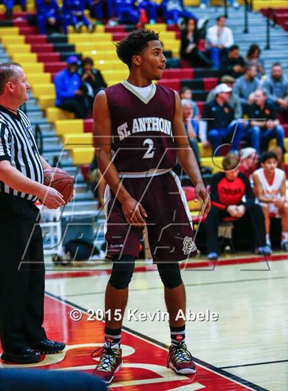 Thumbnail 2 in Corona del Sol vs St. Anthony (Hoophall West Invitational) photogallery.