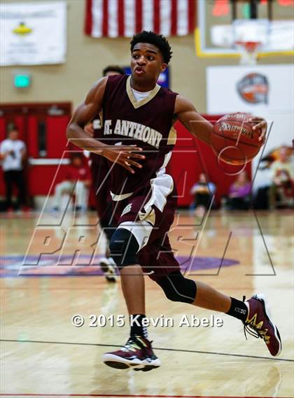 Thumbnail 1 in Corona del Sol vs St. Anthony (Hoophall West Invitational) photogallery.