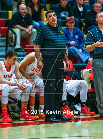 Thumbnail 3 in Corona del Sol vs St. Anthony (Hoophall West Invitational) photogallery.