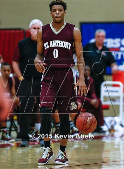 Thumbnail 2 in Corona del Sol vs St. Anthony (Hoophall West Invitational) photogallery.