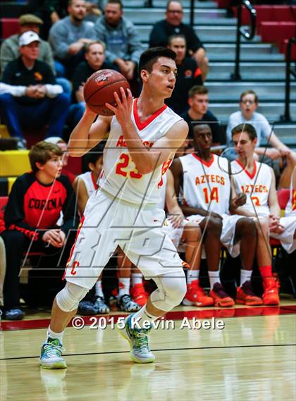 Thumbnail 3 in Corona del Sol vs St. Anthony (Hoophall West Invitational) photogallery.