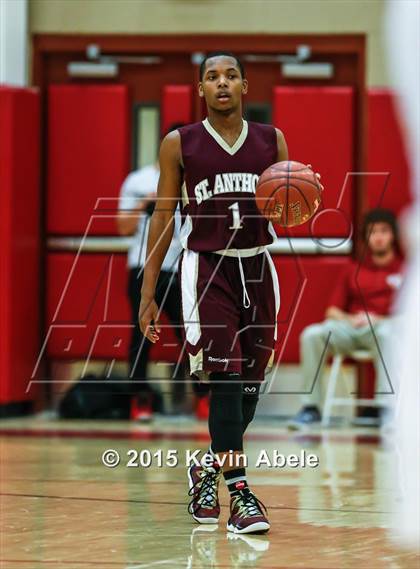 Thumbnail 3 in Corona del Sol vs St. Anthony (Hoophall West Invitational) photogallery.