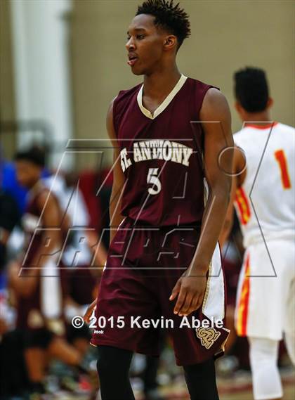 Thumbnail 1 in Corona del Sol vs St. Anthony (Hoophall West Invitational) photogallery.