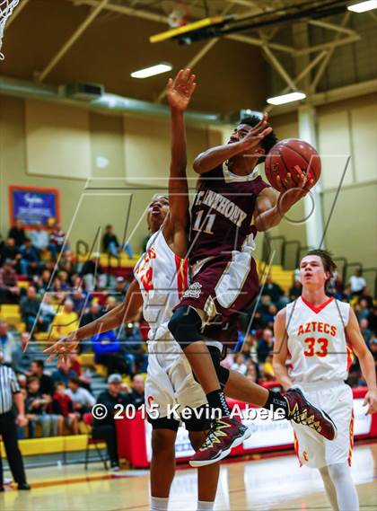 Thumbnail 3 in Corona del Sol vs St. Anthony (Hoophall West Invitational) photogallery.