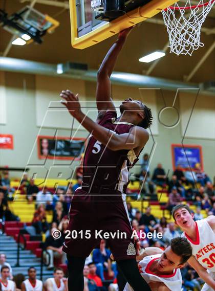 Thumbnail 2 in Corona del Sol vs St. Anthony (Hoophall West Invitational) photogallery.