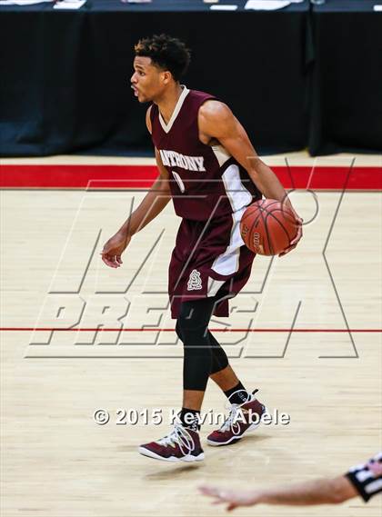 Thumbnail 1 in Corona del Sol vs St. Anthony (Hoophall West Invitational) photogallery.
