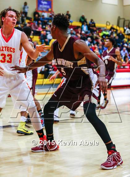 Thumbnail 3 in Corona del Sol vs St. Anthony (Hoophall West Invitational) photogallery.