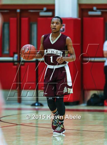 Thumbnail 2 in Corona del Sol vs St. Anthony (Hoophall West Invitational) photogallery.