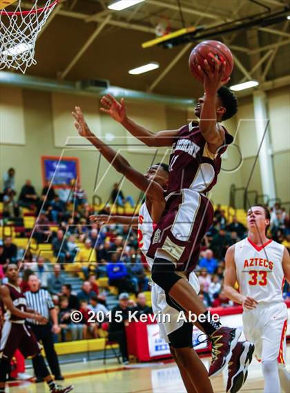 Thumbnail 1 in Corona del Sol vs St. Anthony (Hoophall West Invitational) photogallery.