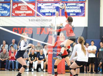 Thumbnail 1 in Santa Clarita Christian vs. Capistrano Valley Christian (CIF SS D9 Quarterfinal Playoff) photogallery.